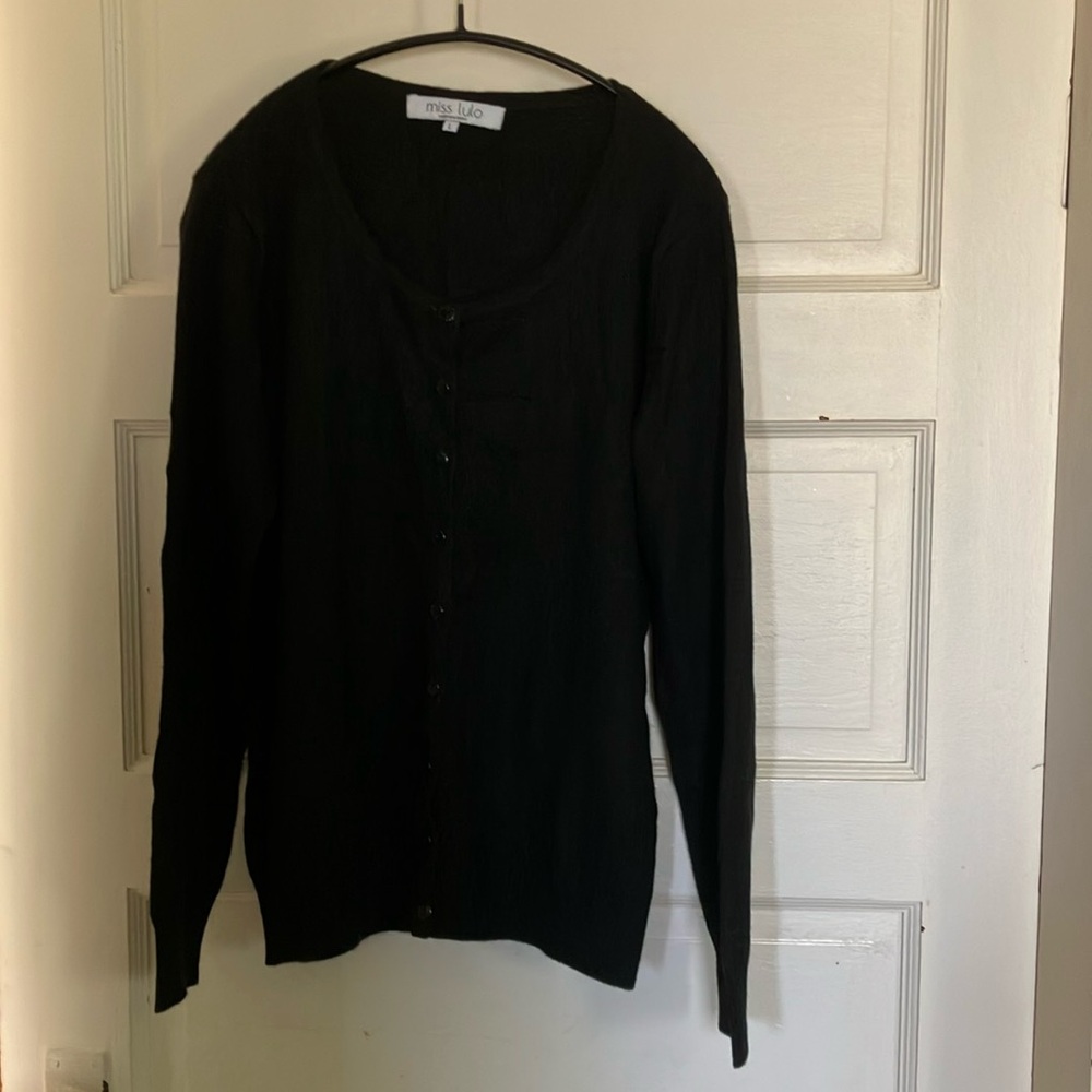 Cachmere Blend Cardigan by Miss Lulo